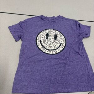Purple Smiley Face T-Shirt